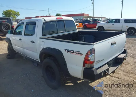 2013 Toyota Tacoma Double Cab from USA, damaged, VIN 3TMLU4EN1DM111396